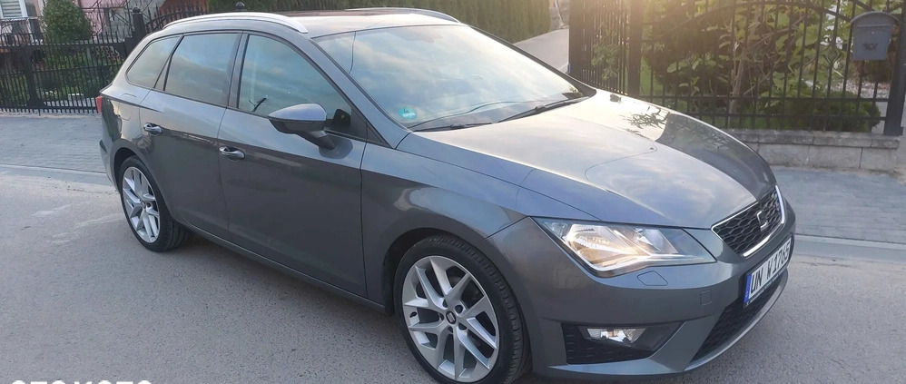 Seat Leon cena 54900 przebieg: 143000, rok produkcji 2015 z Koprzywnica małe 379